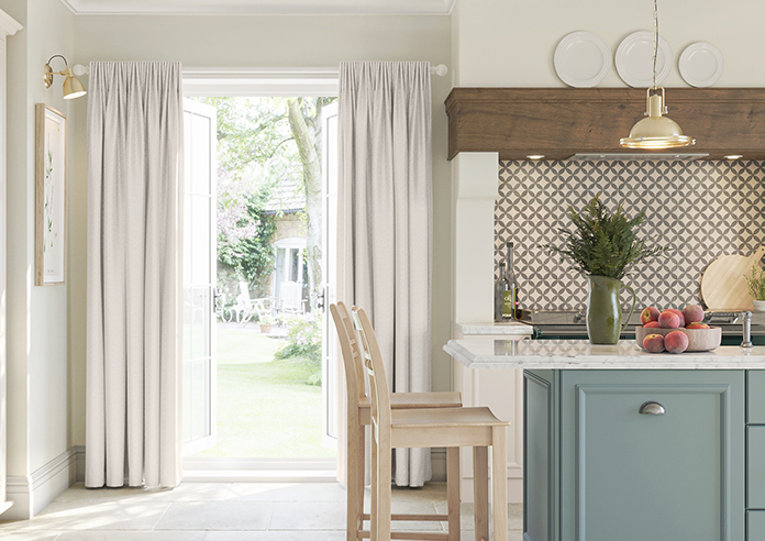 Dew Drop, Metallic Ivory - Made to Measure Curtains - Image 3